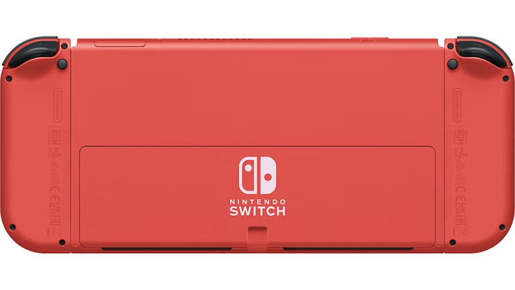 کنسول بازی Nintendo Switch مدل OLED - نسخه Mario Red